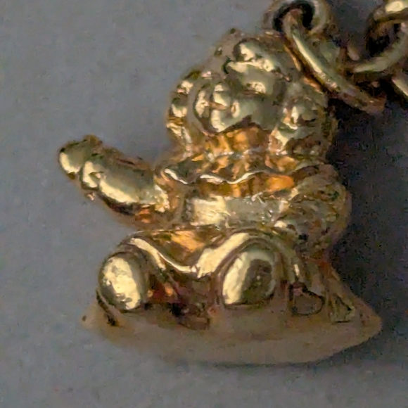 1993 Avon "Christmas Wishes" Child's Charm Bracelet w/Box! - Picture 3 of 9